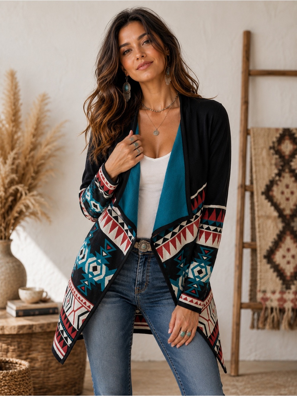 🆕 Aztec Cardigan - Picture 3 of 16